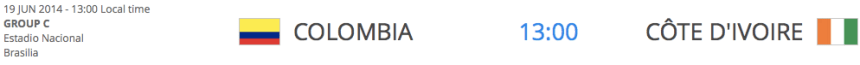 Colombia v. Cote d'Ivoire